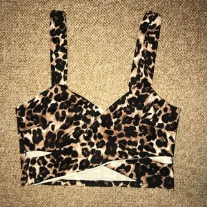 Cheetah / Leopard Crop Top